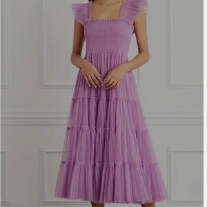 Hill House Collectors Edition Skye Tulle Dress in Purple